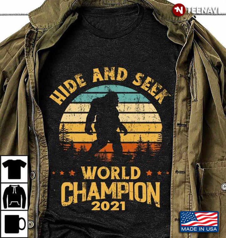 Hide And Seek World Champion 2021 Bigfoot Vintage