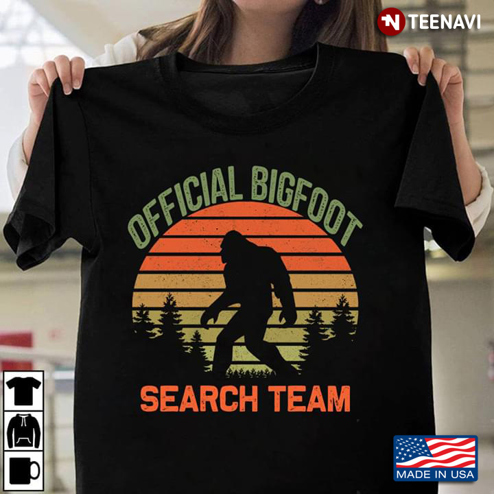 Official Bigfoot Search Team Vintage