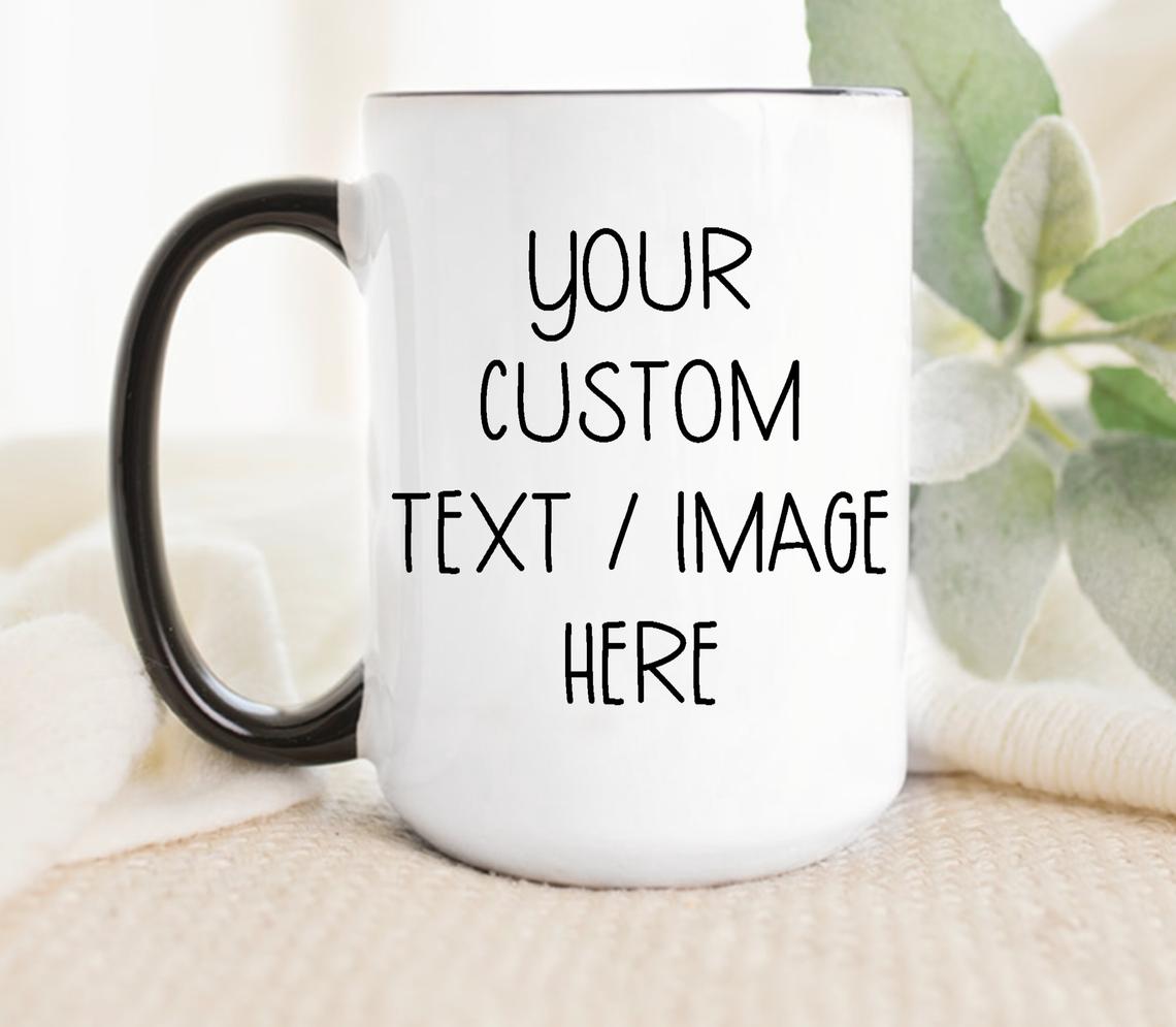 Personalised Large Mug Gift For Him Personalized Photo Mug Gift for Daughter from Mother Ceramic Mug Custom Custom Mug Friend Gift