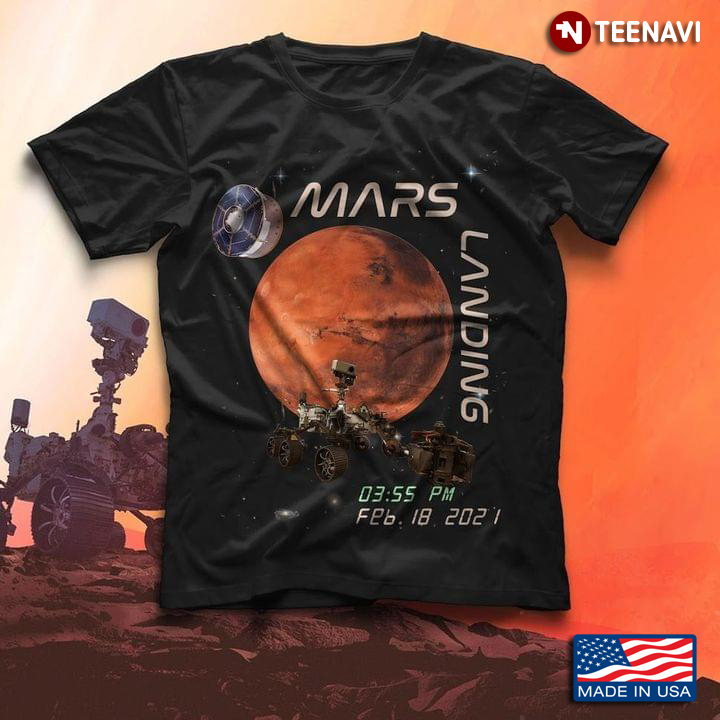 Mars Landing 03 55 Pm Feb 18 2021 NASA
