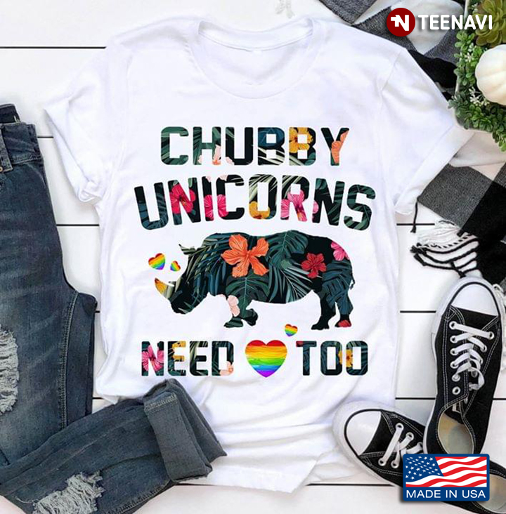 LGBT Chubby Unicorn Need Love Too Rhino