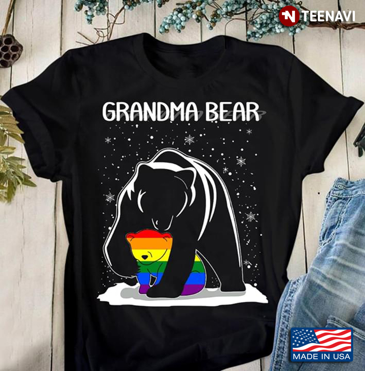 LGBT Grandma Bear Christmas