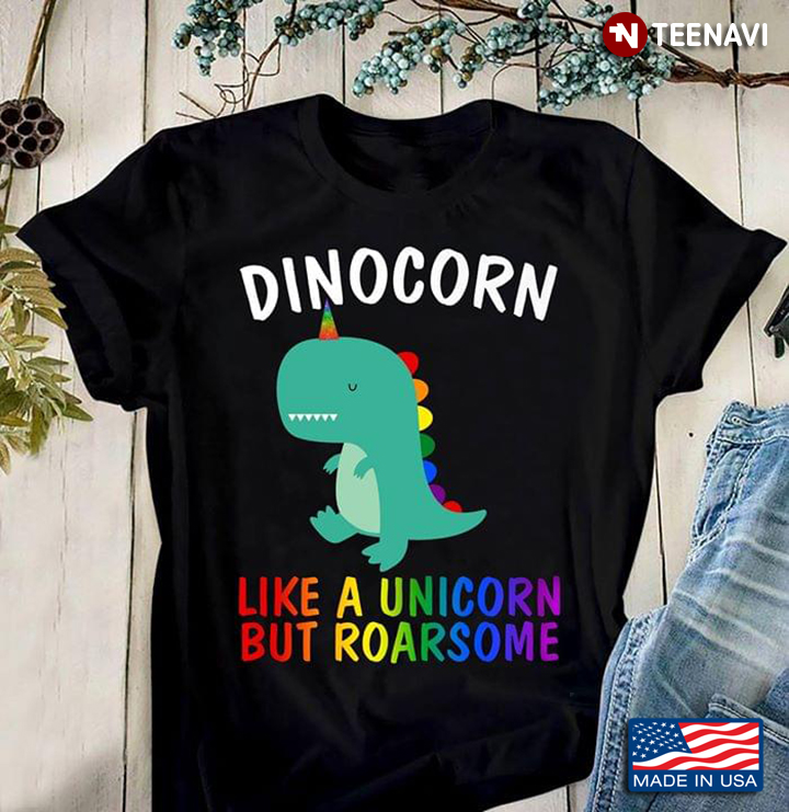 LGBT Dinocorn Like A Unicorn But Roarsome