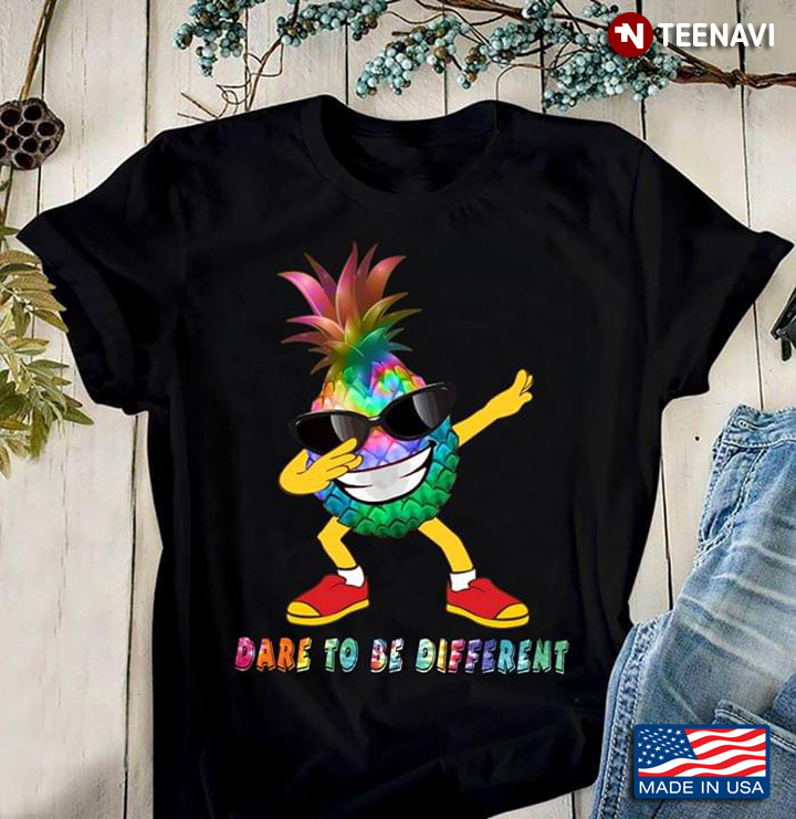 LGBT Pineapple With Glasses Dare To Be Different