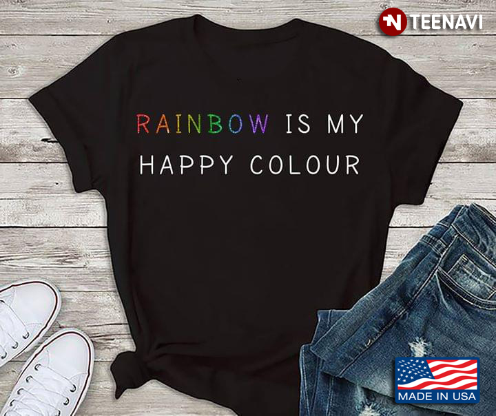 LGBT Rainbow Is My Happy Colour
