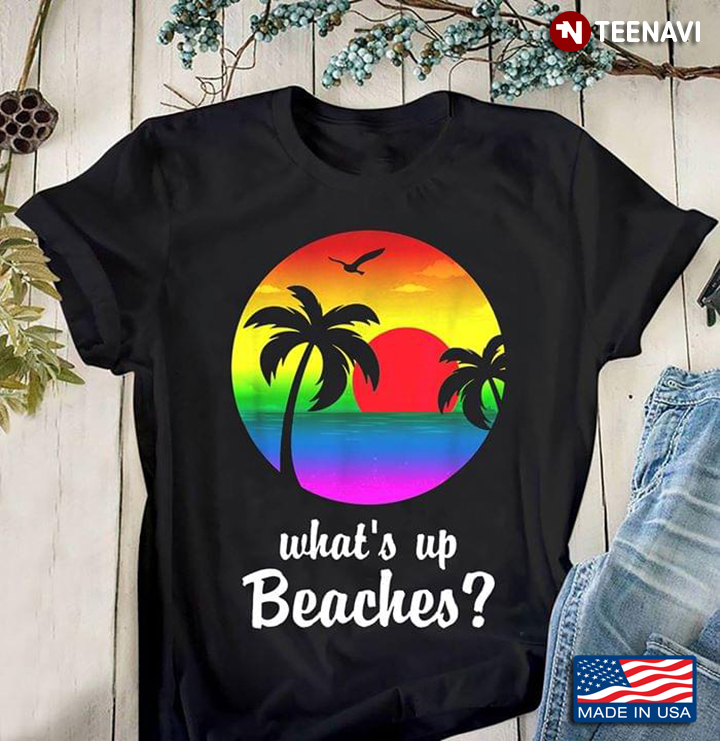 LGBT What's Up Beaches Sun And Coconut Tree
