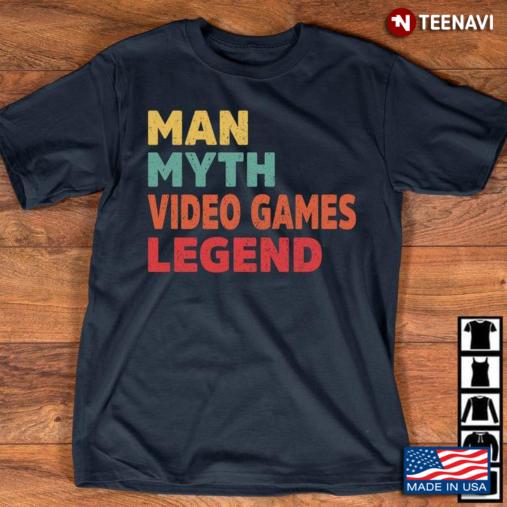 Man Myth Video Games Legend