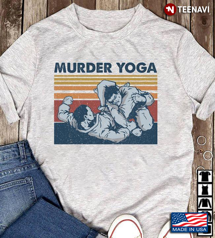 Murder Yoga Jiu Jitsu Vintage