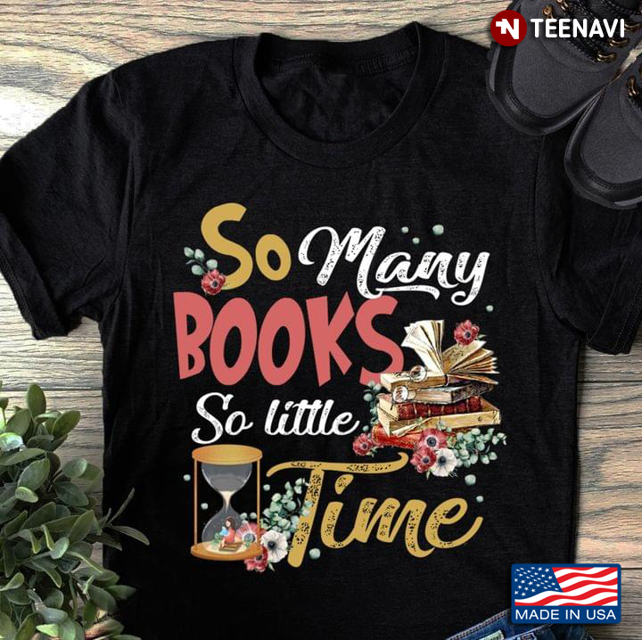 So Many Books So Little Time Hourglass