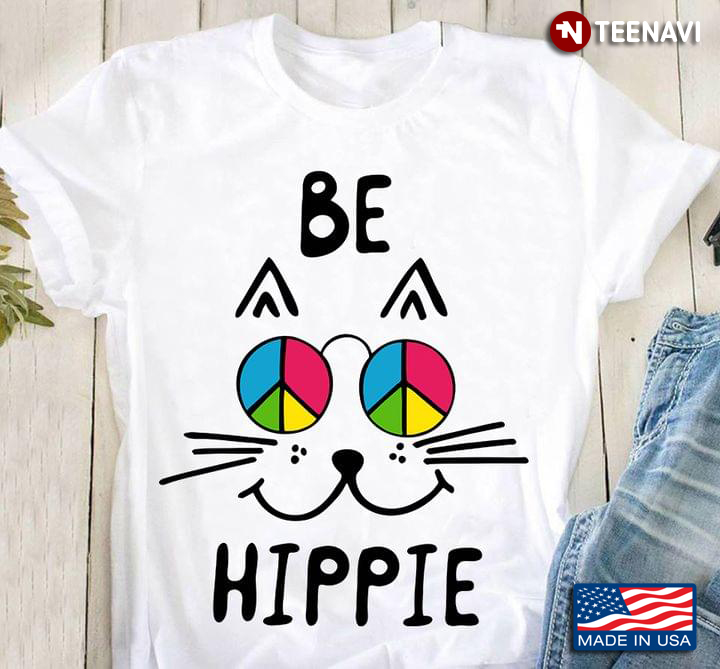 LGBT Be Hippie Cat