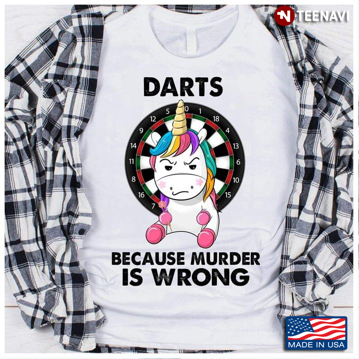 Unicorn Darts Because Murder Is Wrong