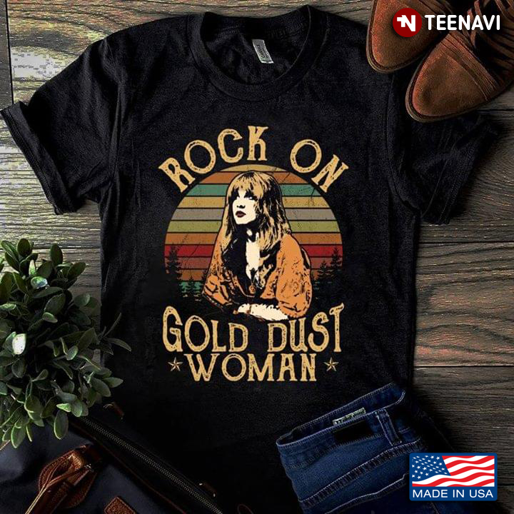 Rock On Gold Dust Woman Stevie Nicks Vintage