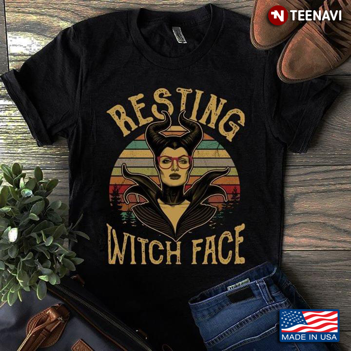 Resting Witch Face Maleficent Vintage