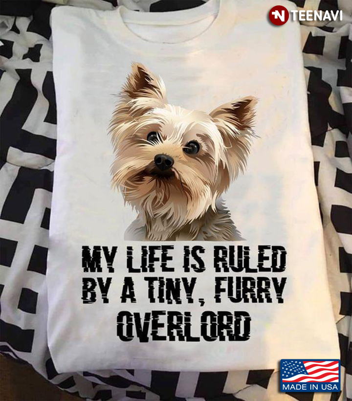 Yorkie My Life Is Ruled By A Tiny Furry Overlord