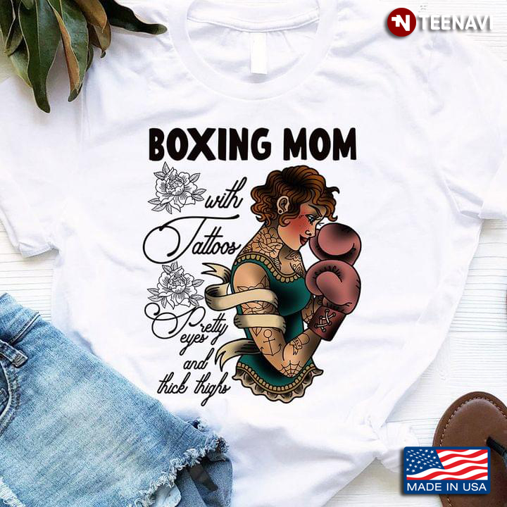 Boxing Mom With Tattoos Pretty Eyes And Thick Thighs