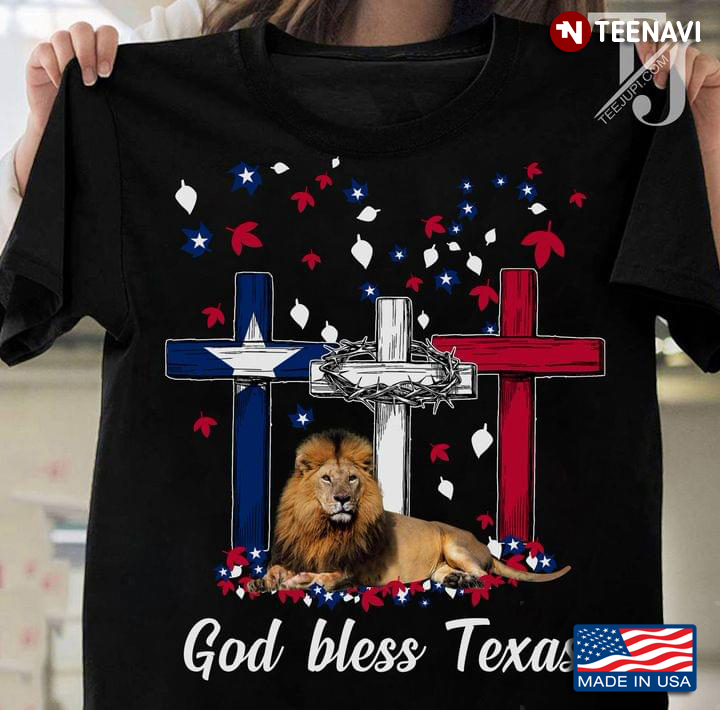 God Bless Texas Lion