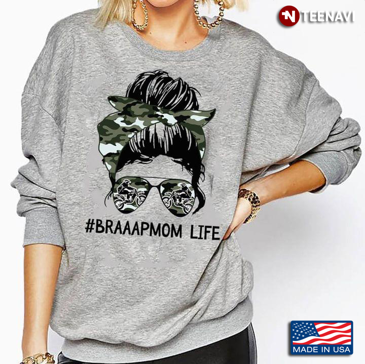 Braaapmom Life Girl With Glasses And Bandana