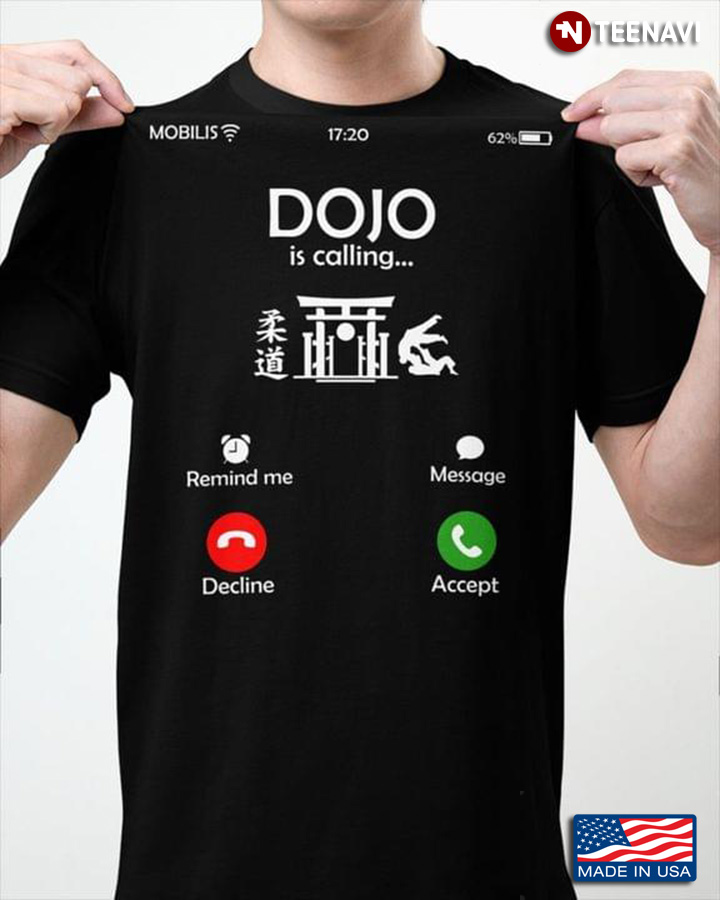 Dojo Is Calling Remind Me Message Decline Accept