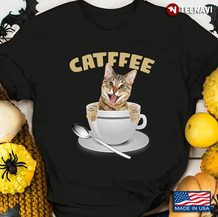 Catffee Cat In The Cup Of Coffee