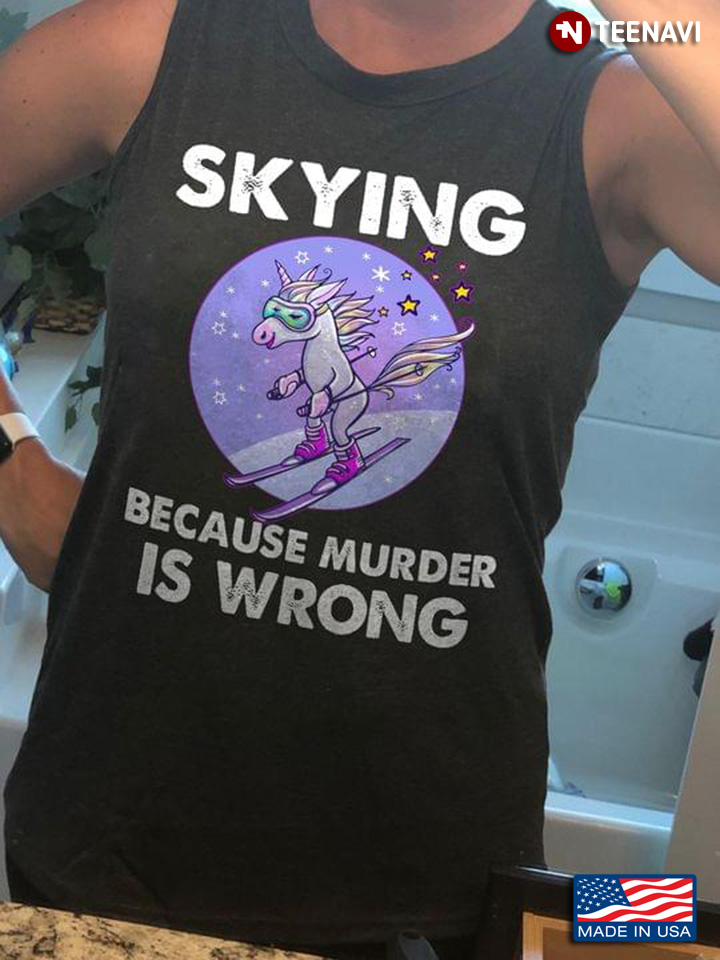 Skying Because Murder Is Wrong Unicorn
