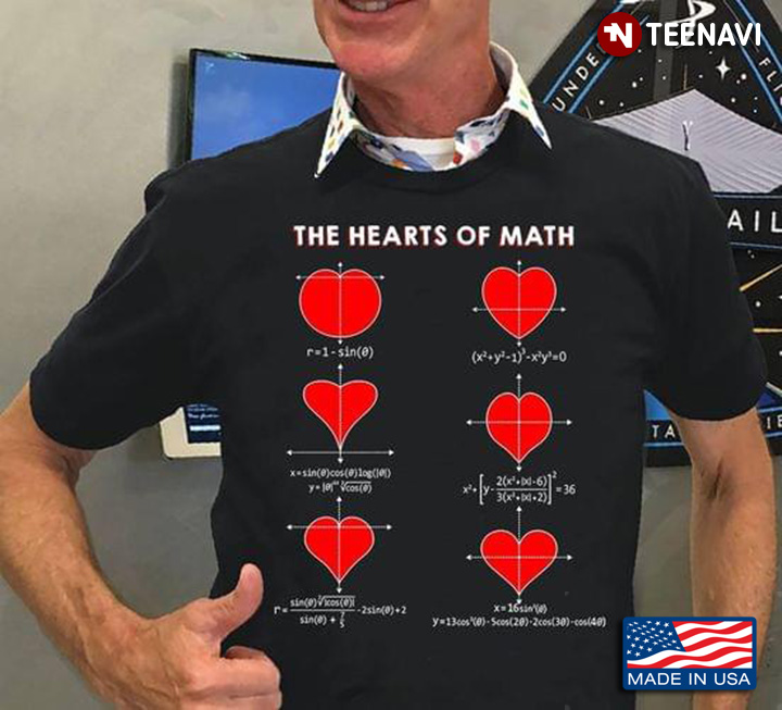 The Hearts Of Math Math Lovers