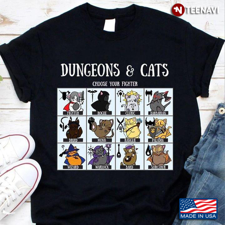 Dungeons And Cats Choose Your Fighter