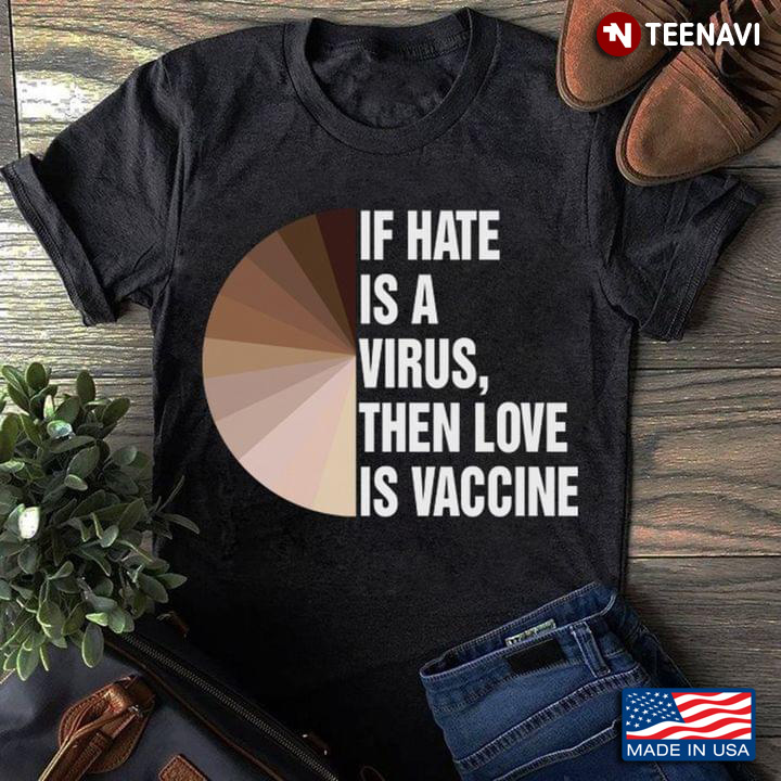 If Hate Is A Virus Then Love Is Vaccine