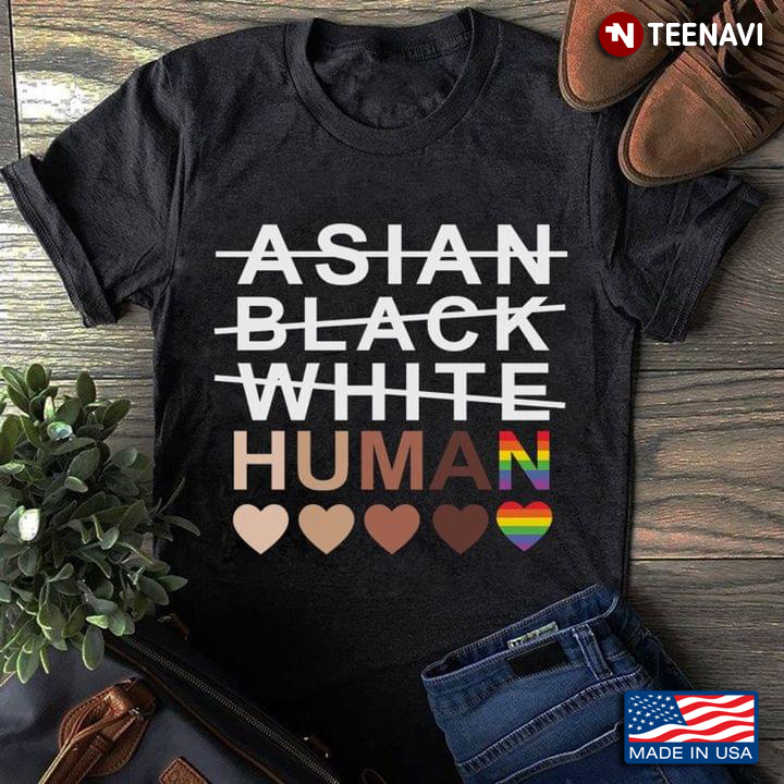 Asian Black White Human LGBT