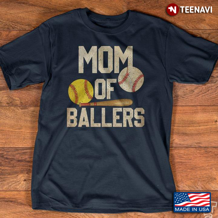 Mom Of Ballers Softball And Baseball