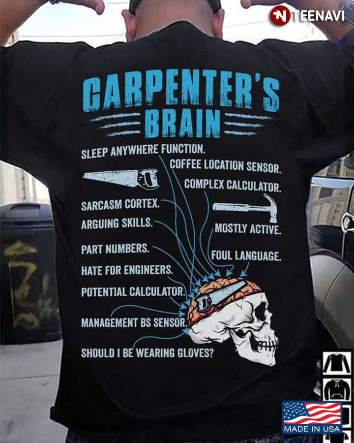 Carpenters Brain Sleep Anywhere Function Coffee Location Sensor Complex Calculator Sarcasm Cortex