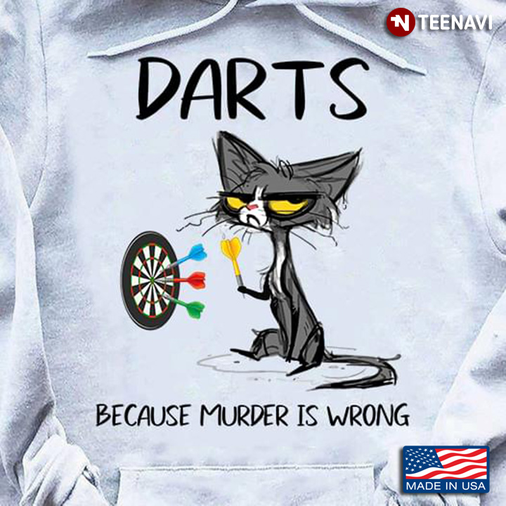 Grumpy Cat Darts Because Murder Is Wrong