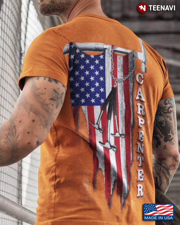 Carpenter American Flag Hammer