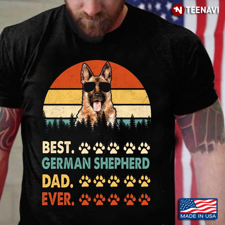 Best German Shepherd Dad Ever New Version