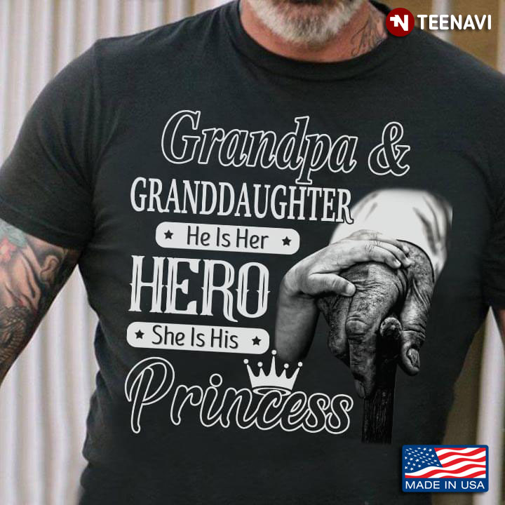 Grandpa And Granddaughter He Is Her Hero She Is His Princess New Version