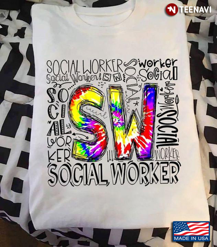Colorful Social Worker