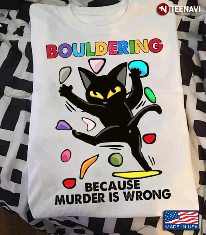 Cat Bouldering Because Murder Is Wrong