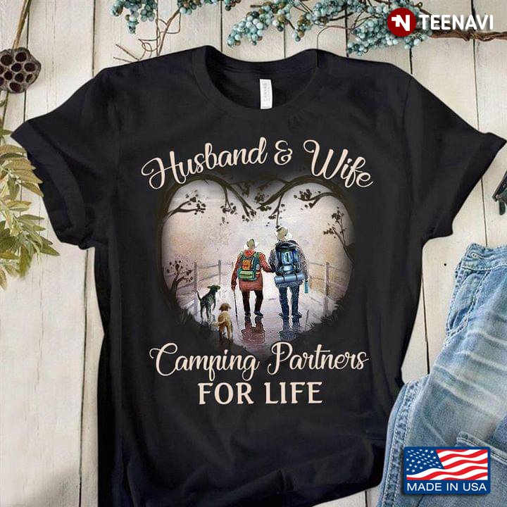 Husband & Wife Camping Partners For Life