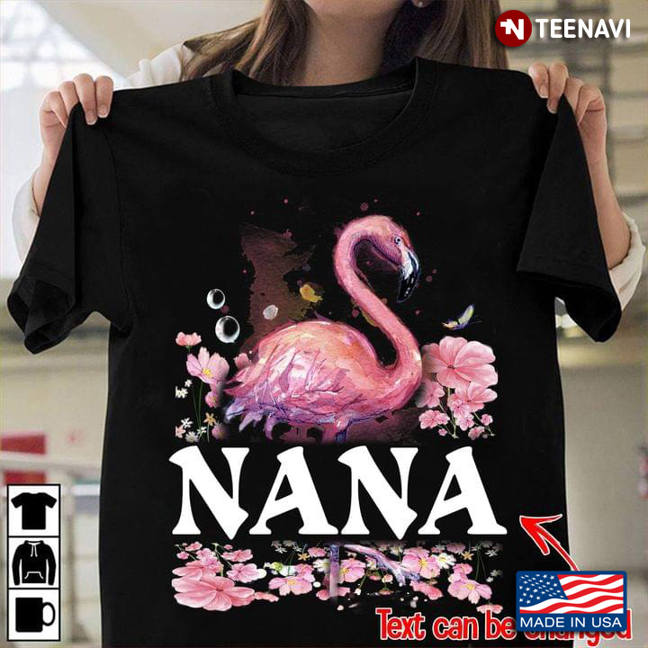 Flamingo Nana With Flower