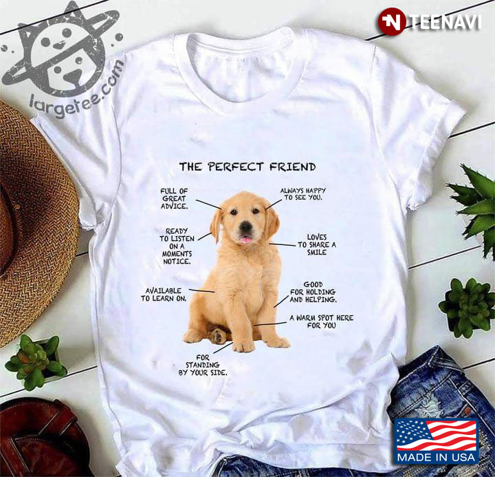 Golden Retriever Puppy The Perfect Friend Full Of Great Advice Ready To Listen On A Moments Notice