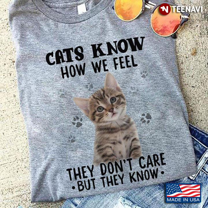 Cats Know How We Feel They Don't Care But They Know
