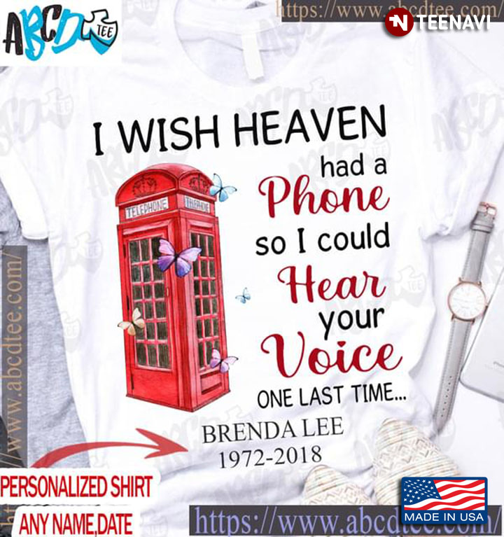I Wish Heaven Had A Phone So I Could Hear Your Voice One Last Time Brenda Lee 1972-2018
