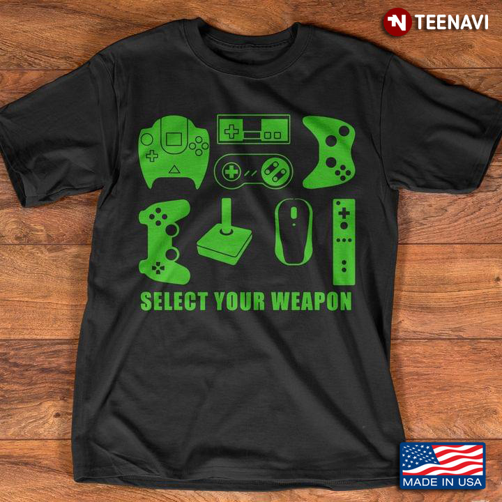 Video Games Select Your Weapon