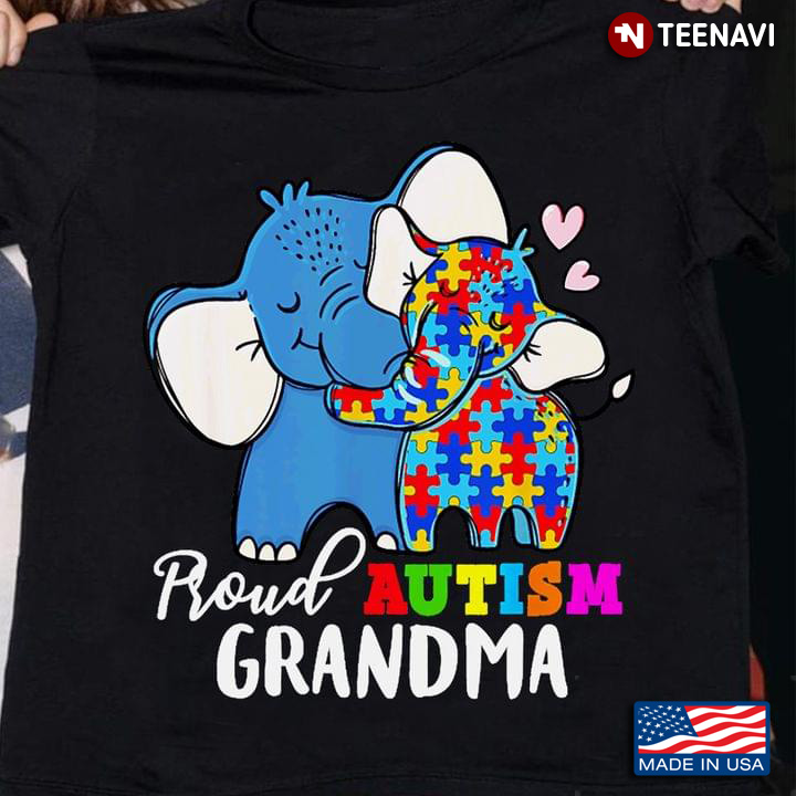 Proud Autism Grandma Elephants
