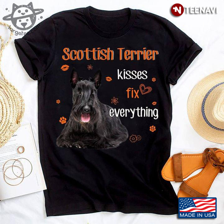 Scottish Terrier Kisses Fix Everything