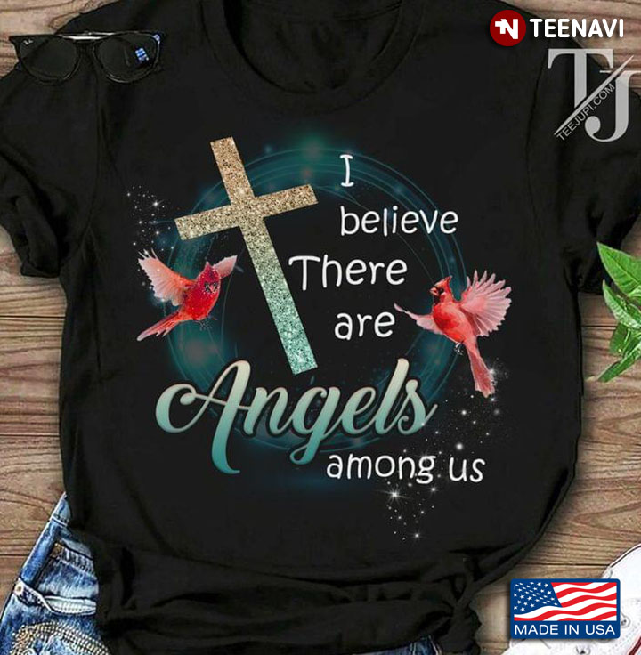 I Believe There Are Angels Among Us Jesus And Cardinal