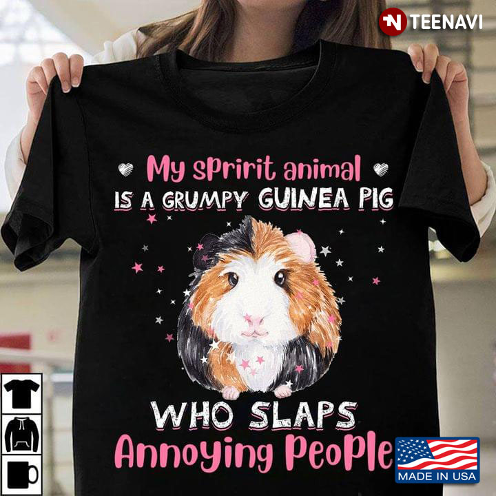 My Spririt Animal Is A Grumpy Guinea Pig Who Slaps Annoying People