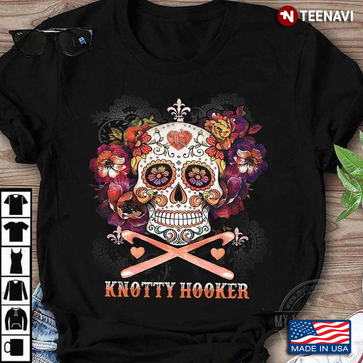 Knotty Hooker Skull Crochet