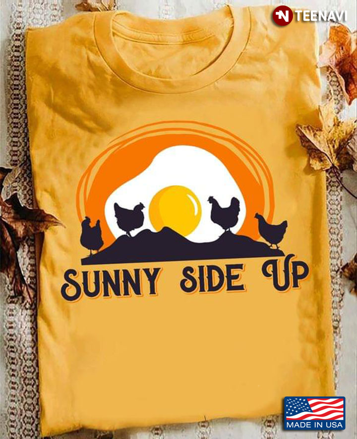 Sunny Side Up Fried Egg Chickens
