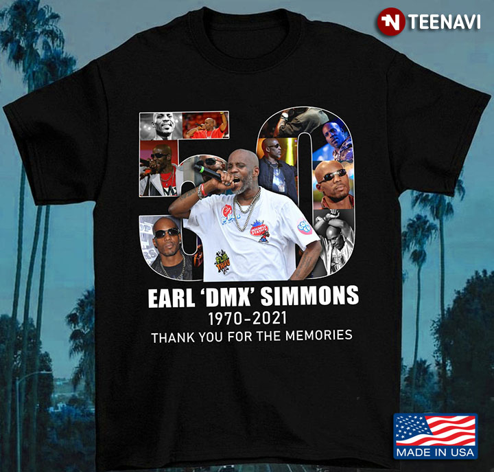 50 Earl DMX Simmons 1970 2021 Thank You For The Memories