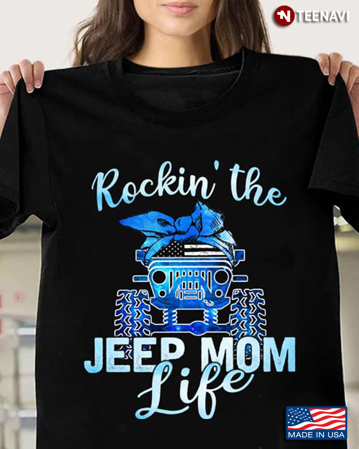 Rockin' The Jeep Mom Life Jeep With Headband